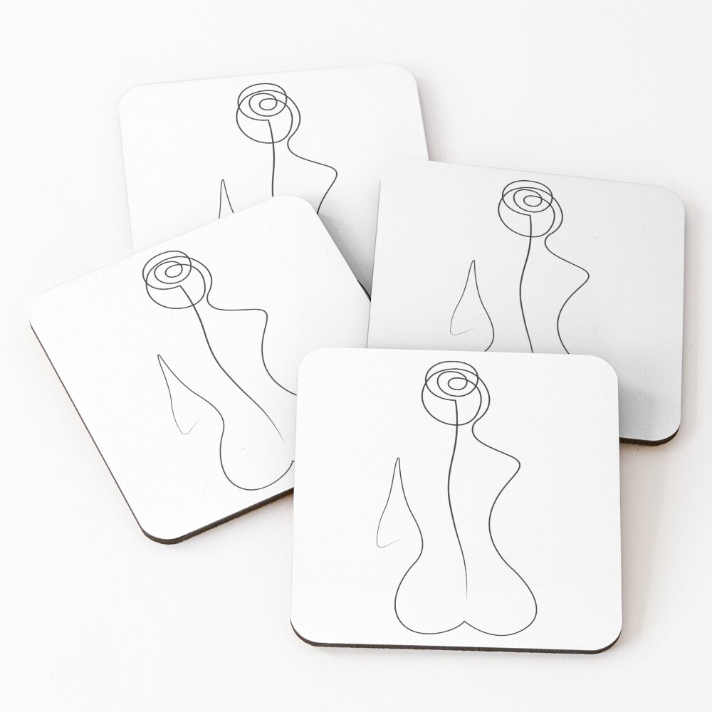 Item preview, Coasters (Set of 4) designed and sold by SmartStyle.
