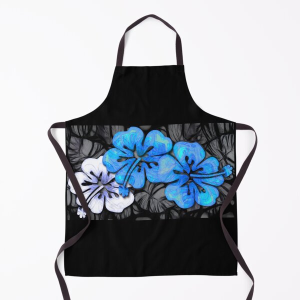 Item preview, Foliage Hibiscus - Blue in Darkness designed and sold by DreaMground.