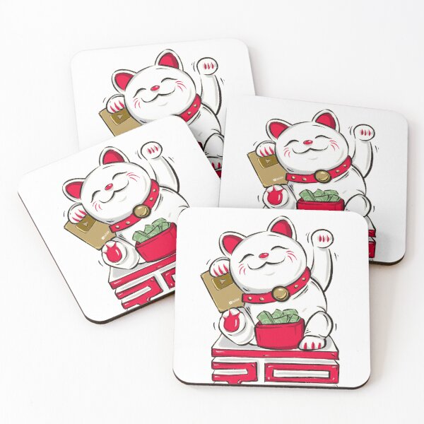 Item preview, Maneki Neko Youtuber parody designed and sold by IcalsaidArt.