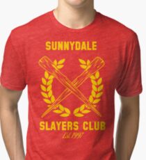 Sunnydale Slayers Club Tri-blend T-Shirt