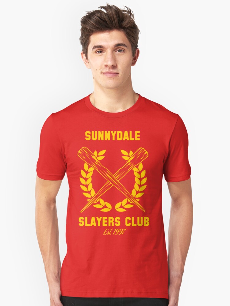 Sunnydale Slayers Club T Shirt By Stuffofkings Redbubble