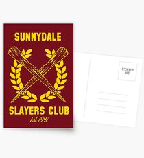 Sunnydale Slayers Club Postcards