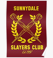 Sunnydale Slayers Club Poster