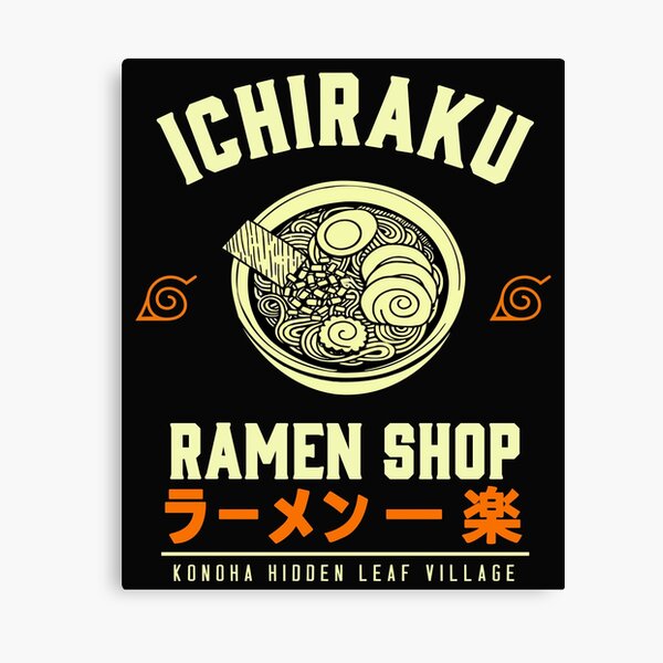Boutique Ichiraku Ramen Impression sur toile