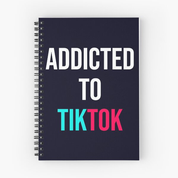 Item preview, Addicted To TikTok designed and sold by CatArtStore.