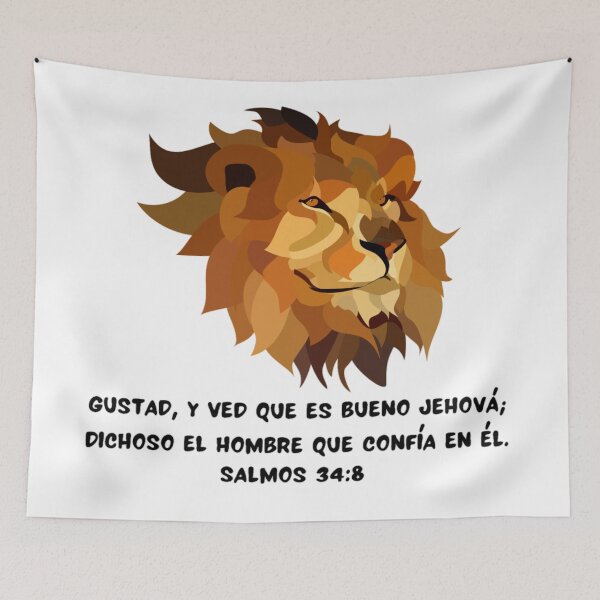 Item preview, Good is Jehovah Psalms 34: 8 designed and sold by Fe-En-Cristo.