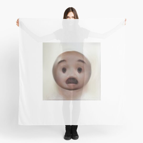 Human Emoji Shocked Scarf