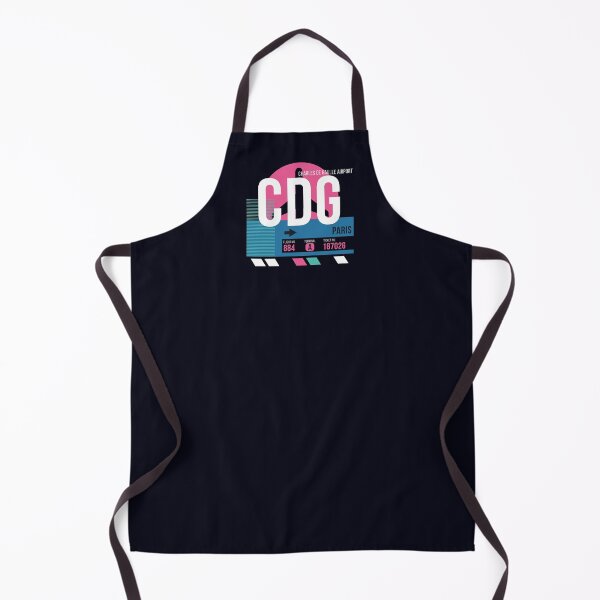 Item preview, Paris (CDG) Airport Code Baggage Tag designed and sold by SLAG-Creative.