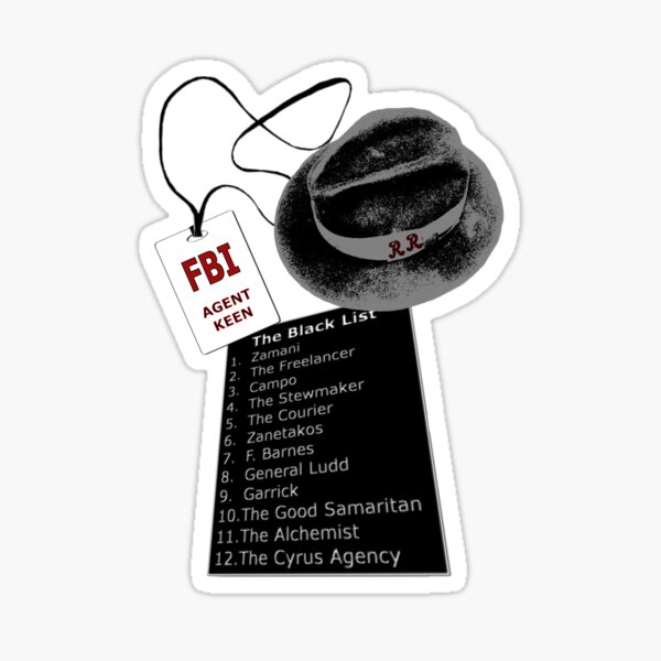 Item preview, The Blacklist Top 12 with RR on Hat designed and sold by REDROCKETDINER.