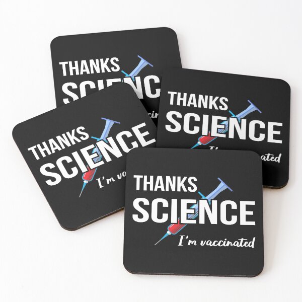 Item preview, Thanks Science I'm Vaccinated V designed and sold by Lemon Pepper.