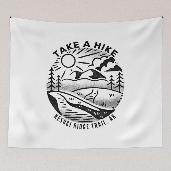 Artikelvorschau, Take a Hike - Kesugi Ridge Trail entworfen und verkauft von HalpinDesign.