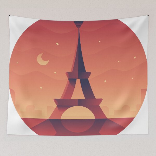 Item preview, Eiffel Tower Paris Sticker designed and sold by fahadabu.