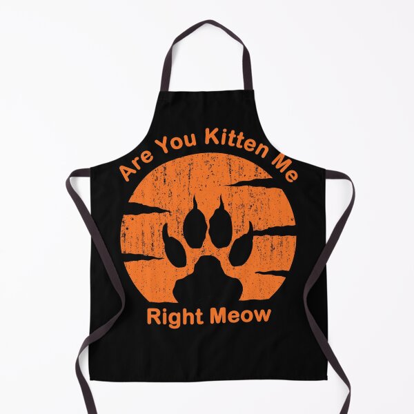 Item preview, Are You Kitten Me Right Meow. Orange Retro Vintage designed and sold by roocky.