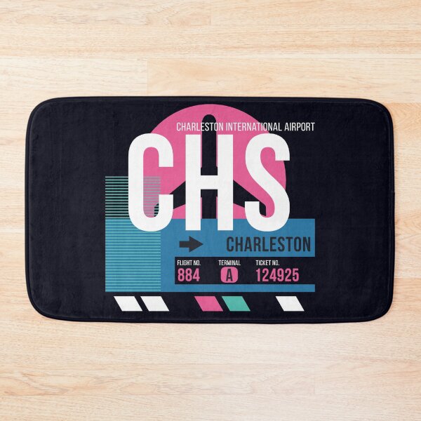 Item preview, Charleston, South Carolina (CHS) Airport Code Baggage Tag designed and sold by SLAG-Creative.