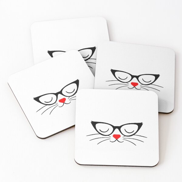 Item preview, Cute Cat With Red Nose designed and sold by WearYourMood.