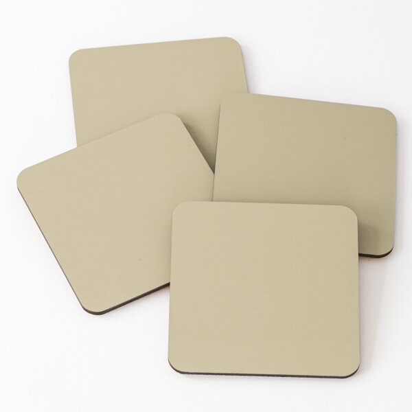 Item preview, solid beige RETRO designed and sold by Delinda Graphic Studio.