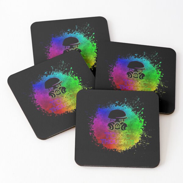Item preview, Toxic Thoughts - Splatter - Rainbow designed and sold by jc007.