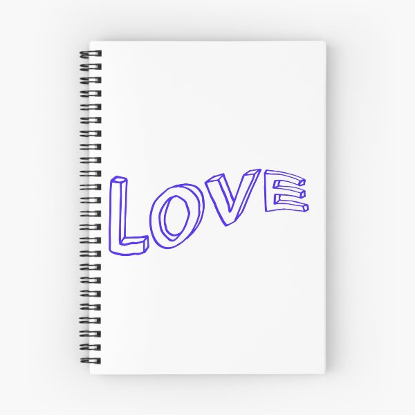 Item preview, Blue Warp Love Quote designed and sold by SimplyPractical.