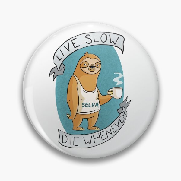 Item preview, sloth designed and sold by Selva-arte.