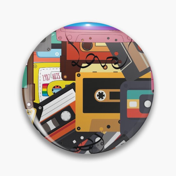 Item preview, RETRO OLD SCHOOL VINTAGE CASSETTE TAPES 80s CLASSIC designed and sold by kawrdesigns.