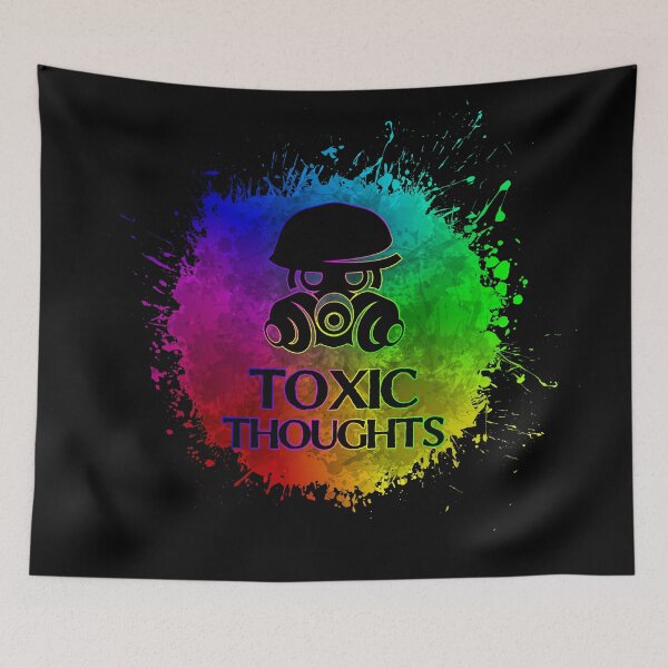 Item preview, Toxic Thoughts - Splatter - Rainbow_ designed and sold by jc007.