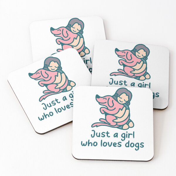 Item preview, Just a Girl Who Loves Dogs Gift ClassicT-Shirt designed and sold by colortrends.