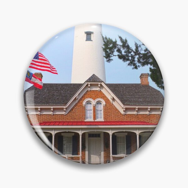 Item preview, St. Simons Island Lighthouse Vertical designed and sold by LisaWootenPhoto.