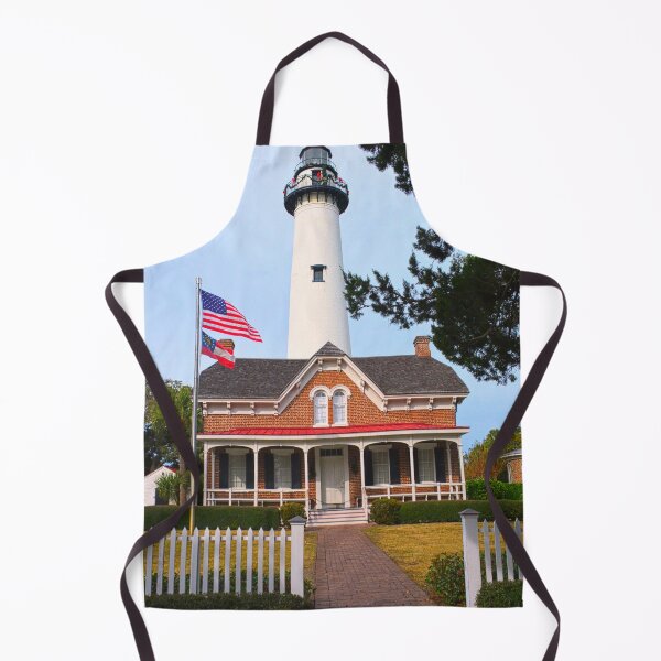Item preview, St. Simons Island Lighthouse Vertical designed and sold by LisaWootenPhoto.