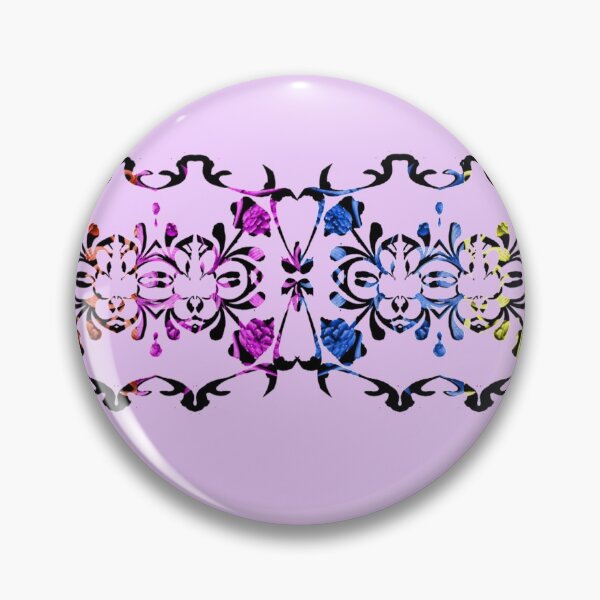 Item preview, Filigree floral ornament in pop colors - digital photo design designed and sold by kikidu21.