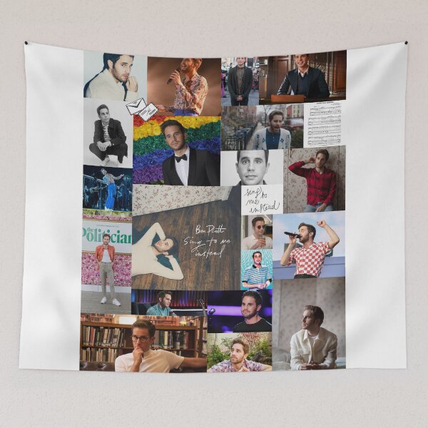 Item preview, Ben Platt collage designed and sold by Raphaëlle Sylvain.