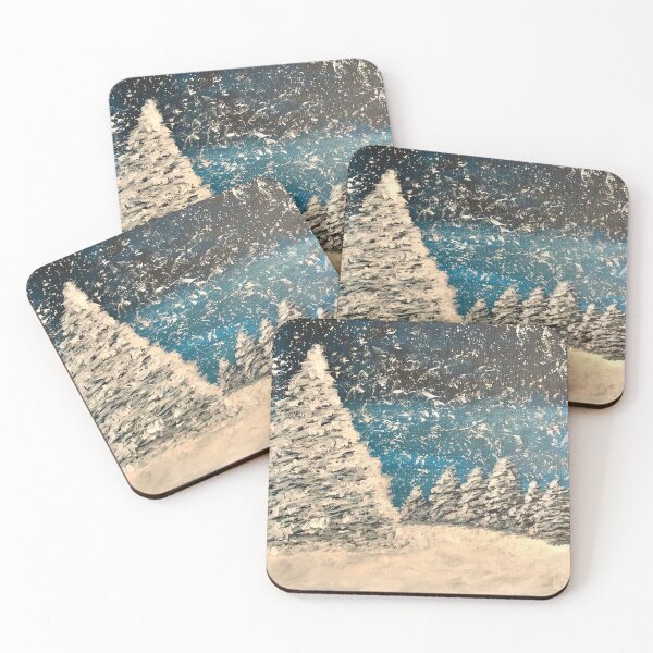 Item preview, Snowy night designed and sold by DellaBees.
