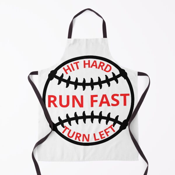 Item preview, Hit hard run fast turn left baseball designed and sold by PRB1989.