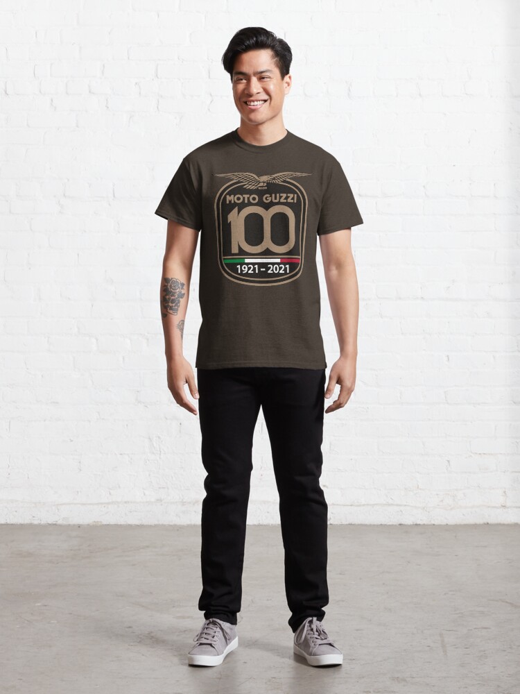 Alternate view of Anniversary 100th Moto Guzzi Yeahh Classic T-Shirt
