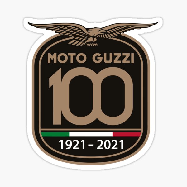 Anniversaire 100e Moto Guzzi Yeahh Sticker