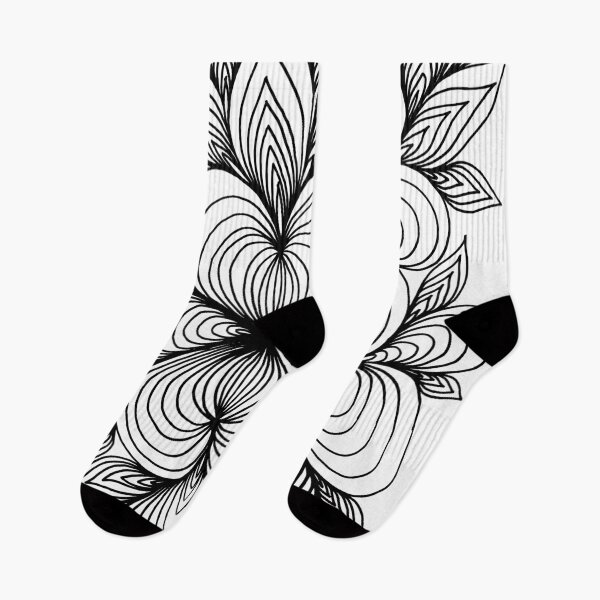 Item preview, LineArt Heart, Flowers and Leaves designed and sold by kerimeart.