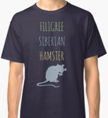 Filigree Siberian Hamster Classic T-Shirt