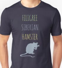 Filigree Siberian Hamster Unisex T-Shirt