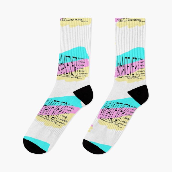 Item preview, Think On These Things Phil 4:8 designed and sold by priceless3110.