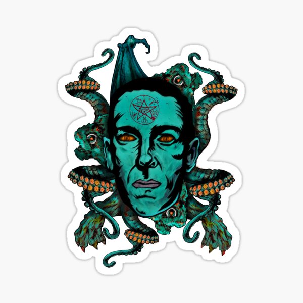 Sticker: Howard Phillips Lovecraft | Redbubble