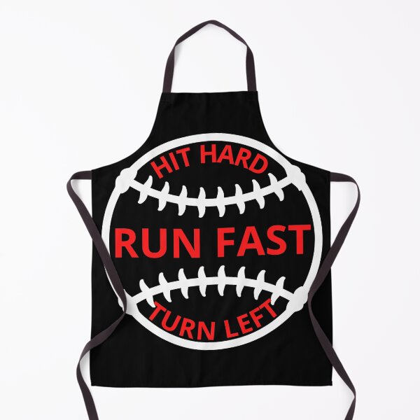 Item preview, Hit hard run fast turn left baseball designed and sold by PRB1989.
