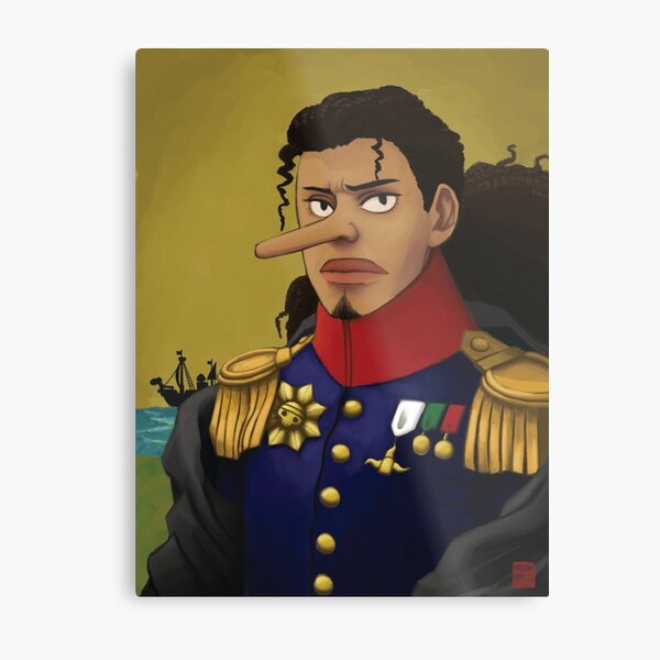 Admiral Usopp Metal Print