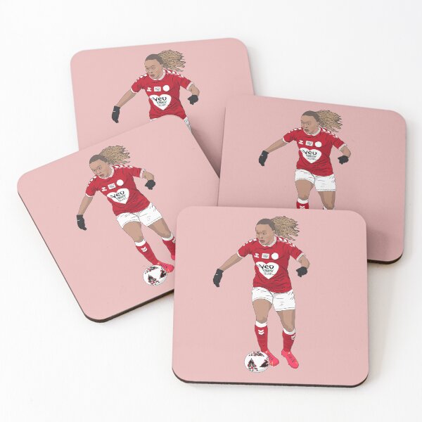 Item preview, Ebony Salmon Bristol City Womens Football  designed and sold by Hevding.