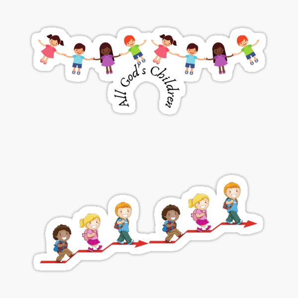 All God's Children Sticker