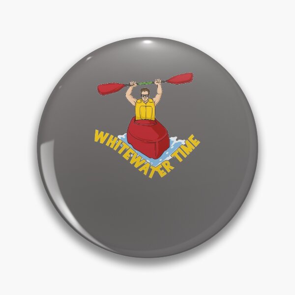 Artikelvorschau, Kayak Whitewater Time Kayaking Kayaker Design entworfen und verkauft von FalkDania.