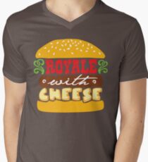 Pulp Fiction - Royale with cheese Men's V-Neck T-Shirt