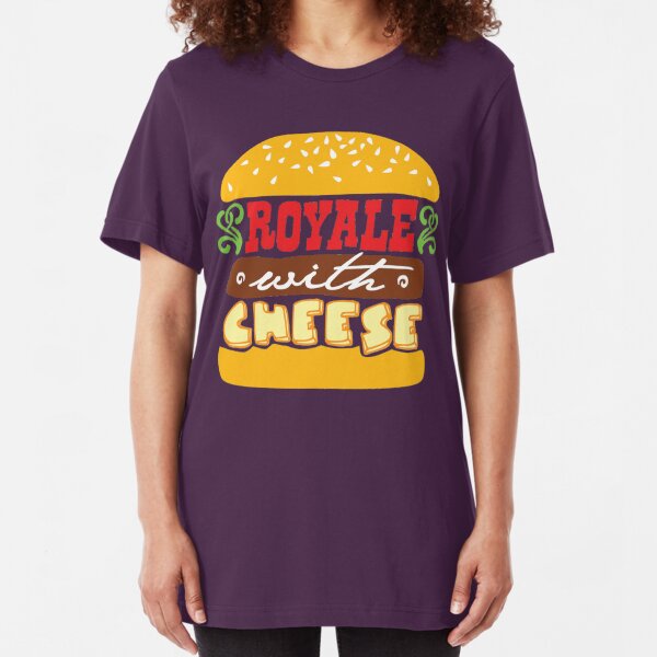 Pulp Fiction - Royale with cheese Slim Fit T-Shirt