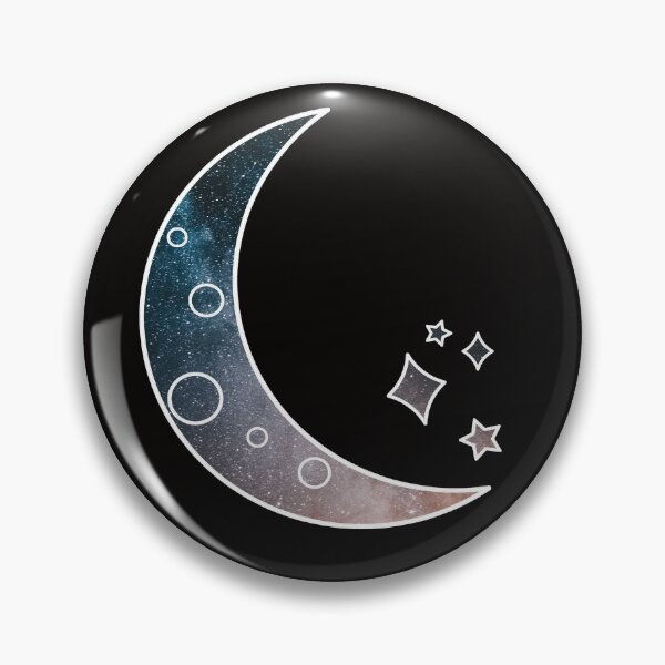 Item preview, Moon with galaxy pattern designed and sold by printernet.