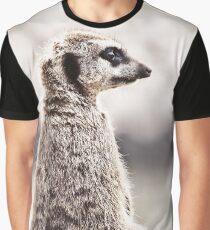 Meerkat Lookout Graphic T-Shirt
