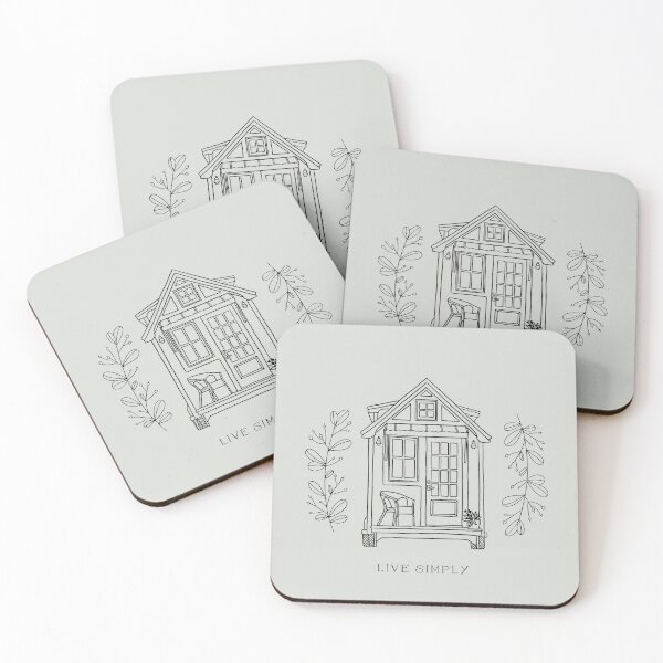 Item preview, Tiny House Live Simply designed and sold by pinapurri.