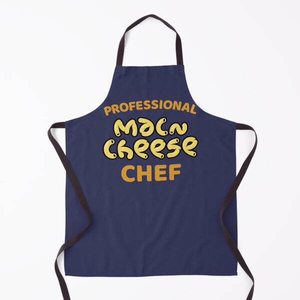 Item preview, Professional mac and cheese chef yellow lettering art designed and sold by Sociojunkie.